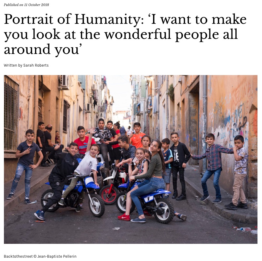 Portrait Of Humanity ‘I Want To Make You Look At The Wonderful People All Around You’